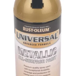 Rust-oleum Universal Spray Paint Gloss Metallic Gold 400ml