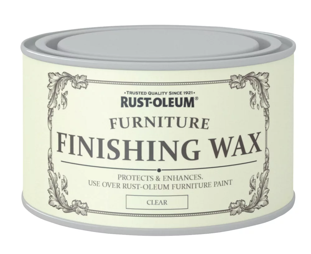 Rust-oleum Universal Furniture Finishing Wax Matt Clear 400ml 1 Rust-oleum Universal Furniture Finishing Wax Matt Clear 400ml