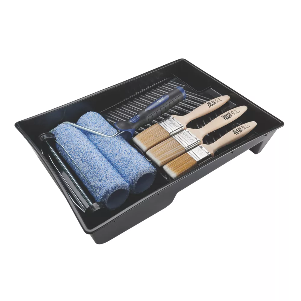 Harris Trade 9" Roller & Brush Set 7 Pieces 2 Harris Trade 9" Roller & Brush Set 7 Pieces - Image 2
