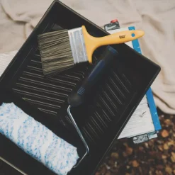 Alternative view of Harris Trade 9" Masonry Roller & Brush Set 4 Pieces